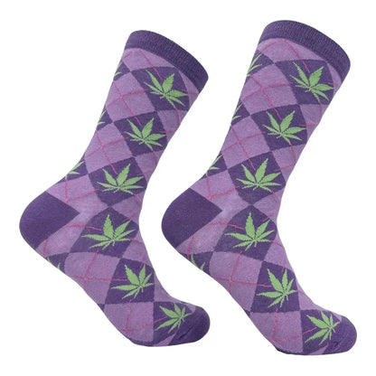 Crazy Dog - Argyle Weed Women's Socks