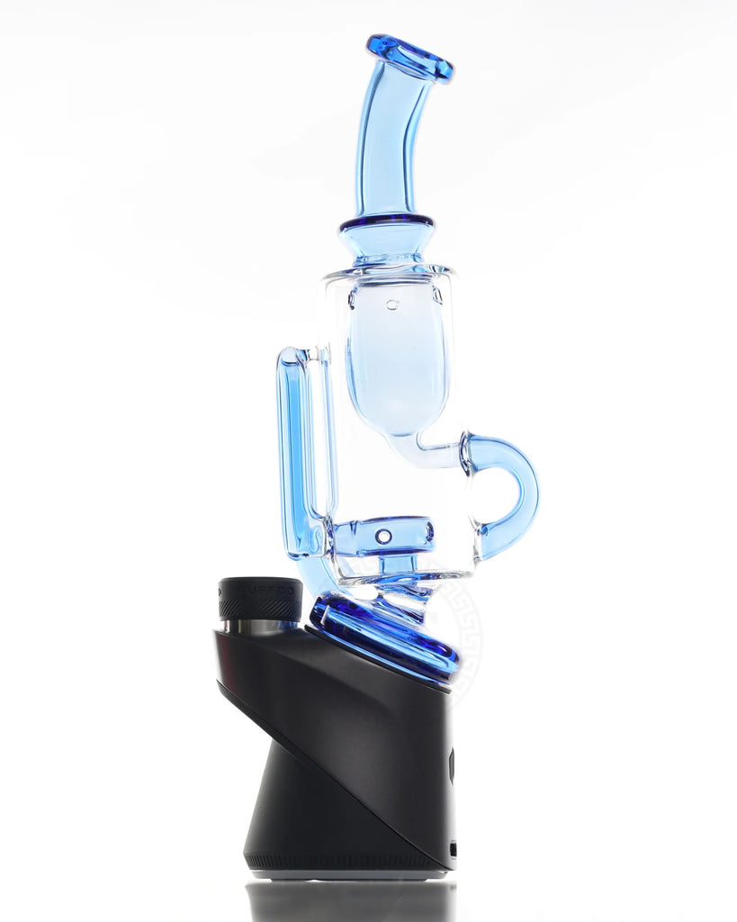 Greek Glass - Puffco Peak Incycler Attachment Cobalt
