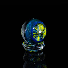 Ponder The Orb: Crunch Glass - Triple Opal Space Marble