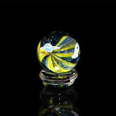 Ponder The Orb: Crunch Glass - Triple Opal Space Marble