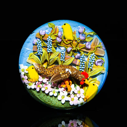 Clinton Smith - Chicken Paperweight