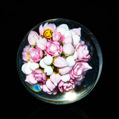 Ponder The Orb: Clinton Smith - Pink Flower Marble