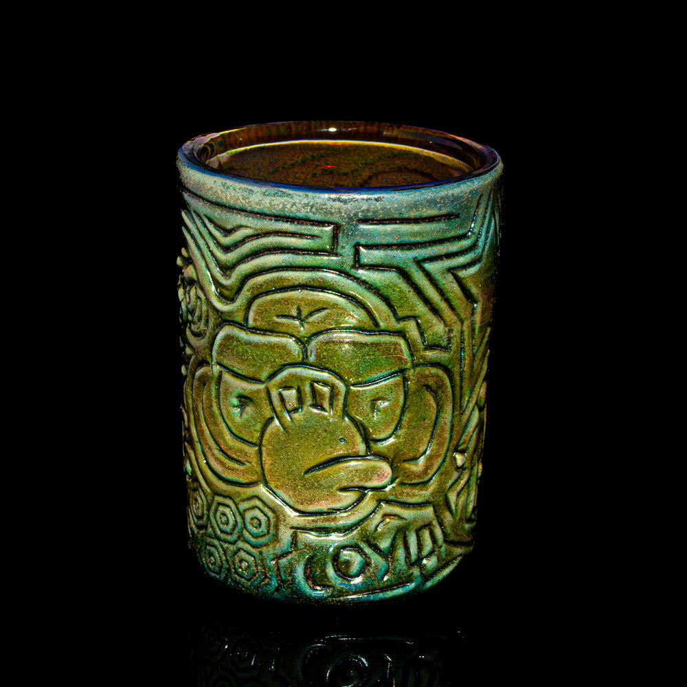 Drinking Vessels: Coyle - Amazon Night Hot Carved Cup