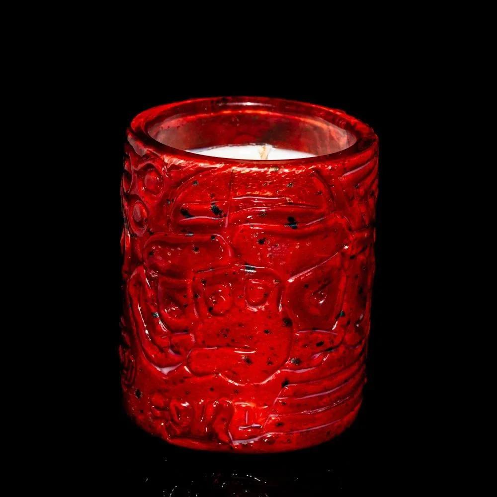 Drinking Vessels: Coyle - Red Hot Carve Candle
