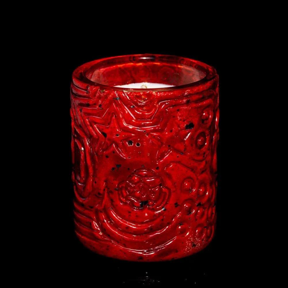 Drinking Vessels: Coyle - Red Hot Carve Candle