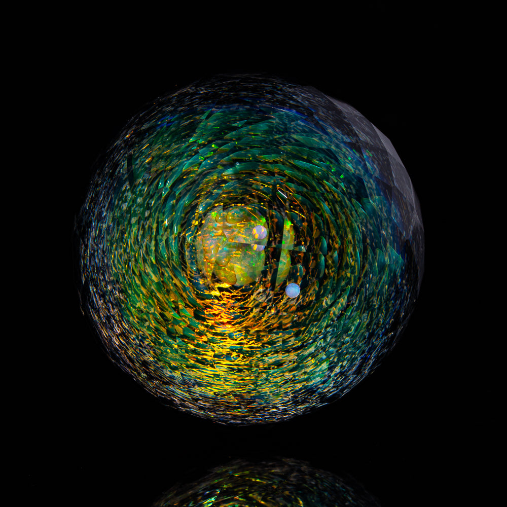 Ponder The Orb: Crux Glass - Faceted Opal Marble