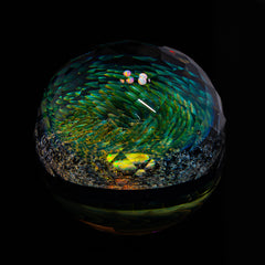 Ponder The Orb: Crux Glass - Faceted Opal Marble