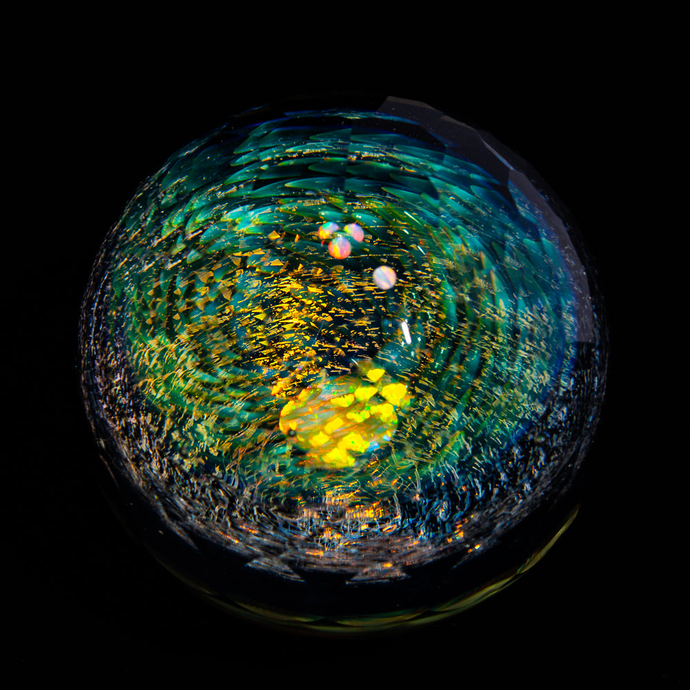 Ponder The Orb: Crux Glass - Faceted Opal Marble