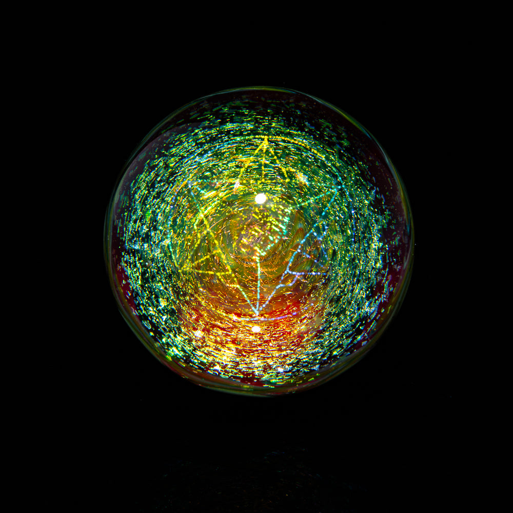 Ponder The Orb: Crux Glass - Dichro Opal Marble