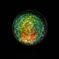 Ponder The Orb: Crux Glass - Dichro Opal Marble