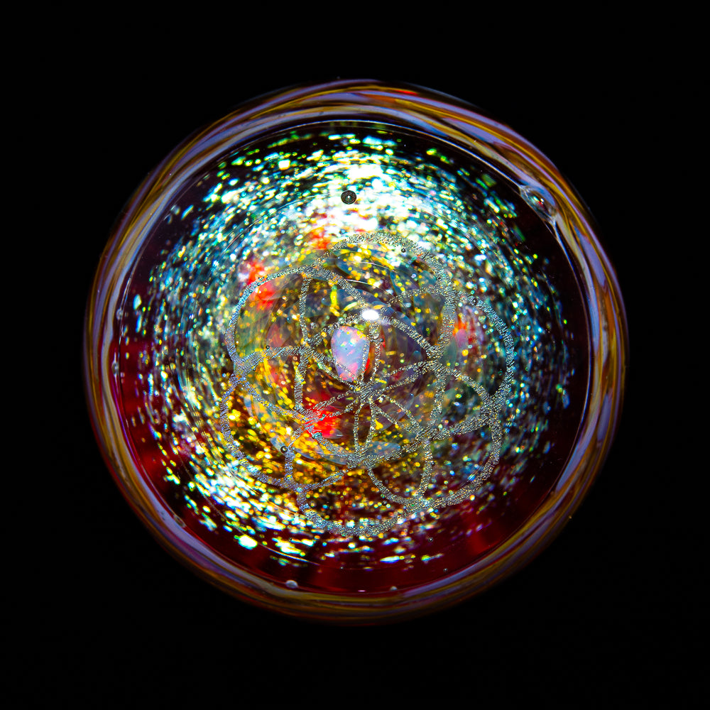 Ponder The Orb: Crux Glass - Seed Of Life Marble