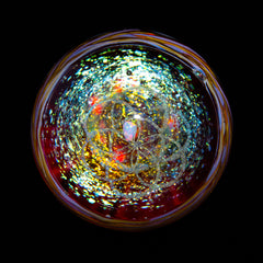 Ponder The Orb: Crux Glass - Seed Of Life Marble