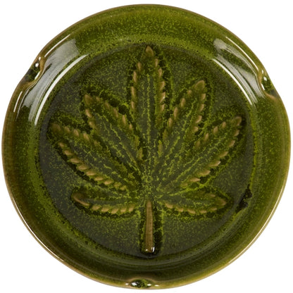 Questionables - Pot Leaf Ashtray