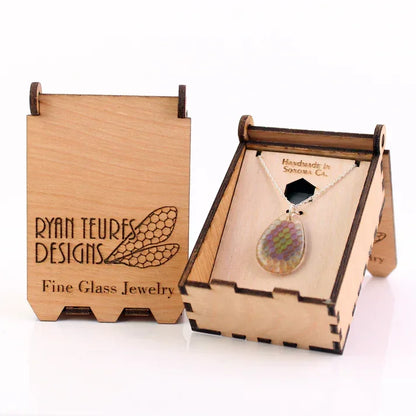 Ryan Teurfs - Arcane Tear Drop Honeyglass Necklace