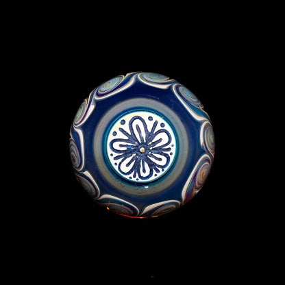 Ecals Arts - Carved Flowers 32MM Marble