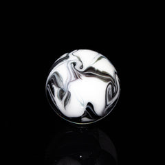 Ponder The Orb: Henry B - Black & White Dichro Marble