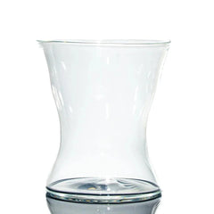 Drinking Vessels: Henry B Glass - Hour Glass Juice Cup
