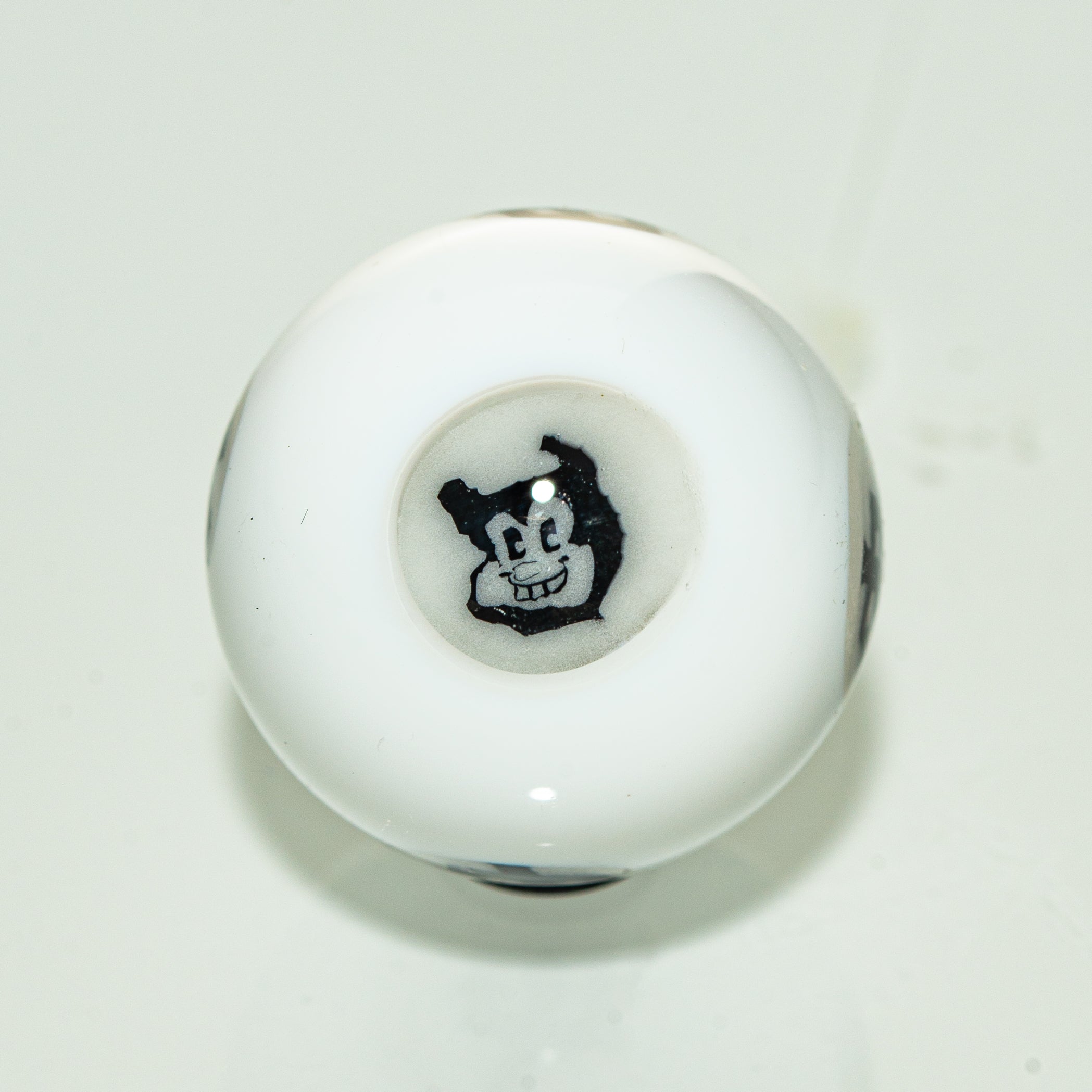 Henry Hollingsworth - Black & White Milli 17MM Marble