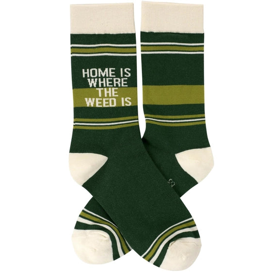 Questionables - Home Is Where The Weed Is Socks