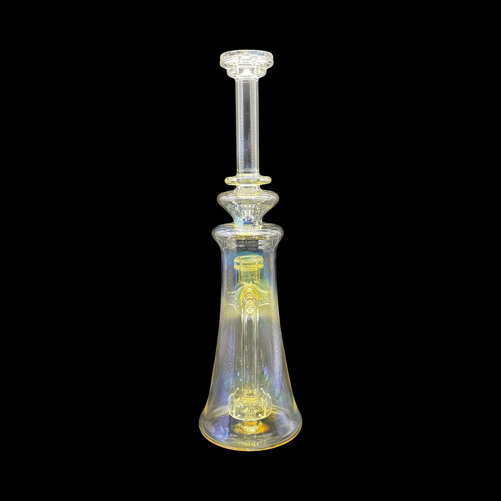 Slate Glass - 14mm Tall Silver Fume Jammer