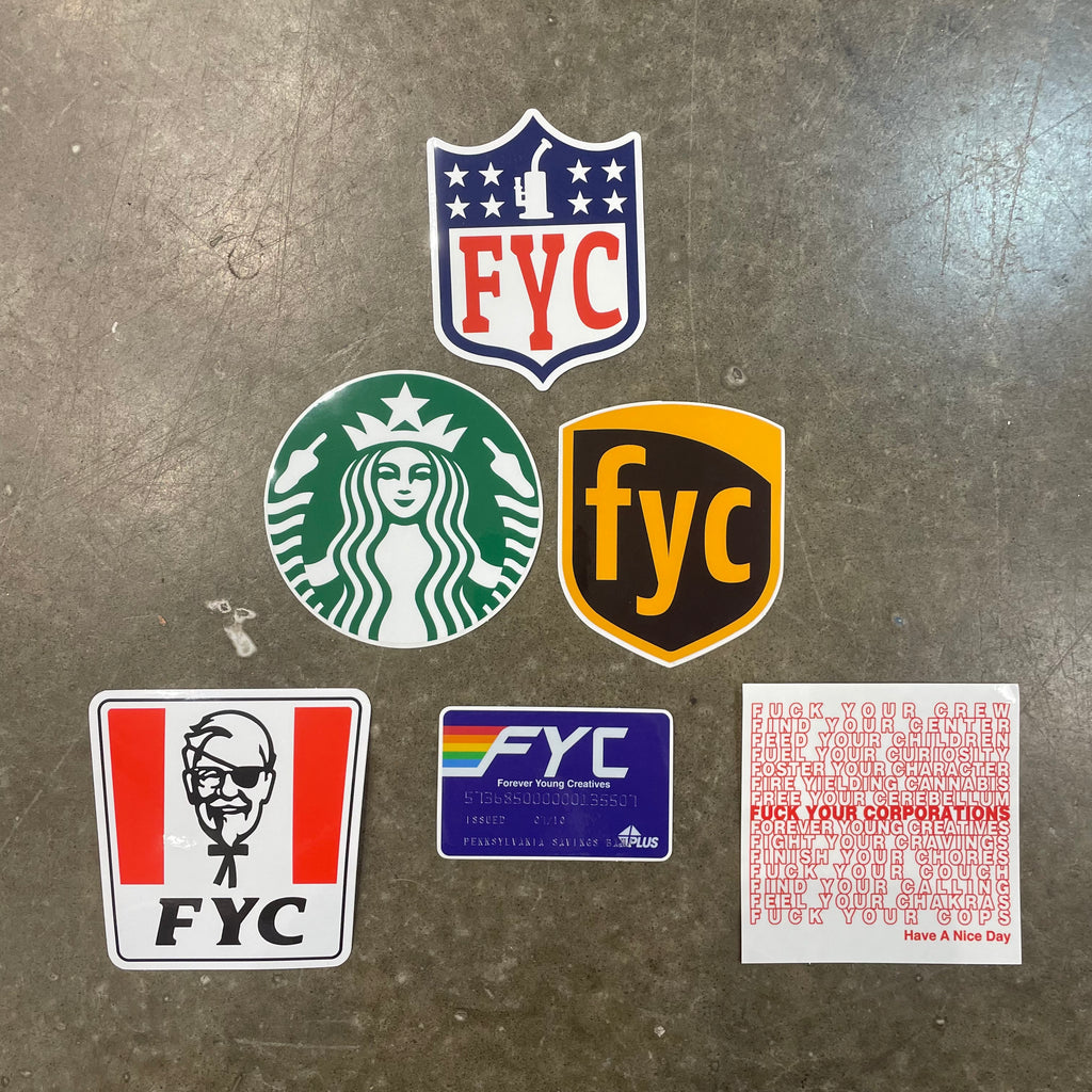 FUCK YOUR CREW - Sticker Pack