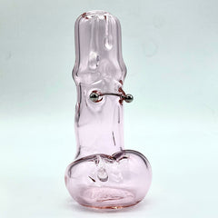 Glass By Ariel - Pink Sapphire & Ghost Dick Vase