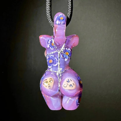 "Summer Baecation" - Kushy x Glass By Ariel - Milli Torso Pendant