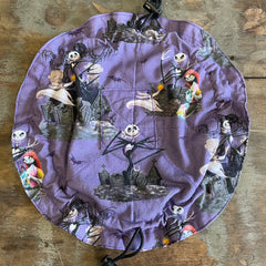 Bubble Pouches - Purple Nightmare Before Christmas Marble Pouch