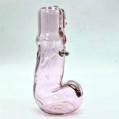 Glass By Ariel - Pink Sapphire & Ghost Dick Vase