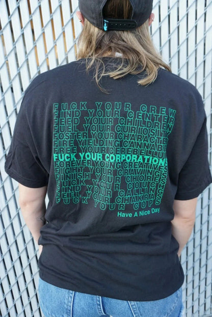 FUCK YOUR CREW - Starbucks T-Shirt