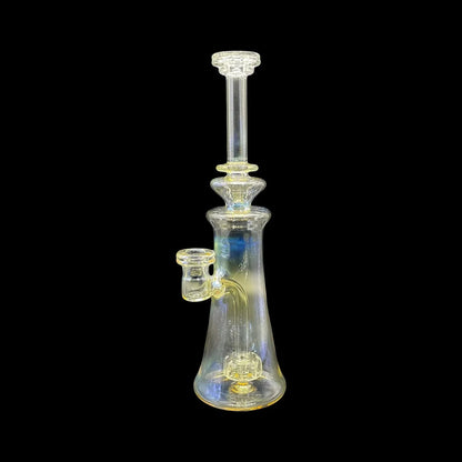 Slate Glass - 14mm Tall Silver Fume Jammer