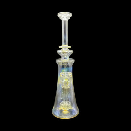Slate Glass - 14mm Tall Silver Fume Jammer
