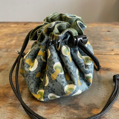 Bubble Pouches - Green Mushroom Patch Marble Pouch