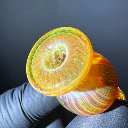 KJ Custom - Amber Purple Spinner Bubble Cap