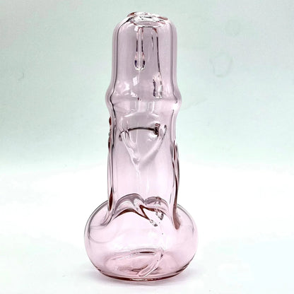 Glass By Ariel - Pink Sapphire & Ghost Dick Vase