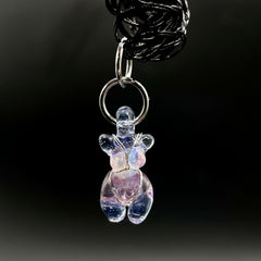 Glass By Ariel - Moonstone, Pink Sapphire, & Ether Micro Pendant Choker