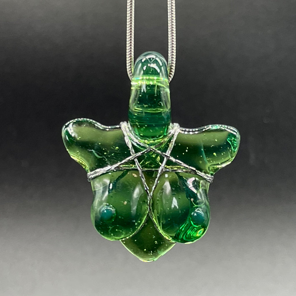 Glass By Ariel - Boogie Bust Pendant