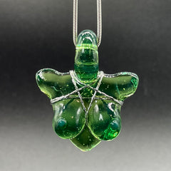 Glass By Ariel - Boogie Bust Pendant