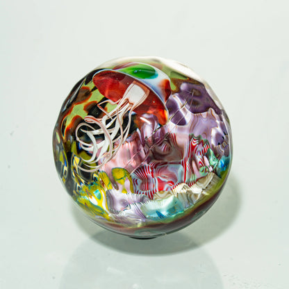 Josh Mazet - Red & Green Jelly Pool 45MM Marble