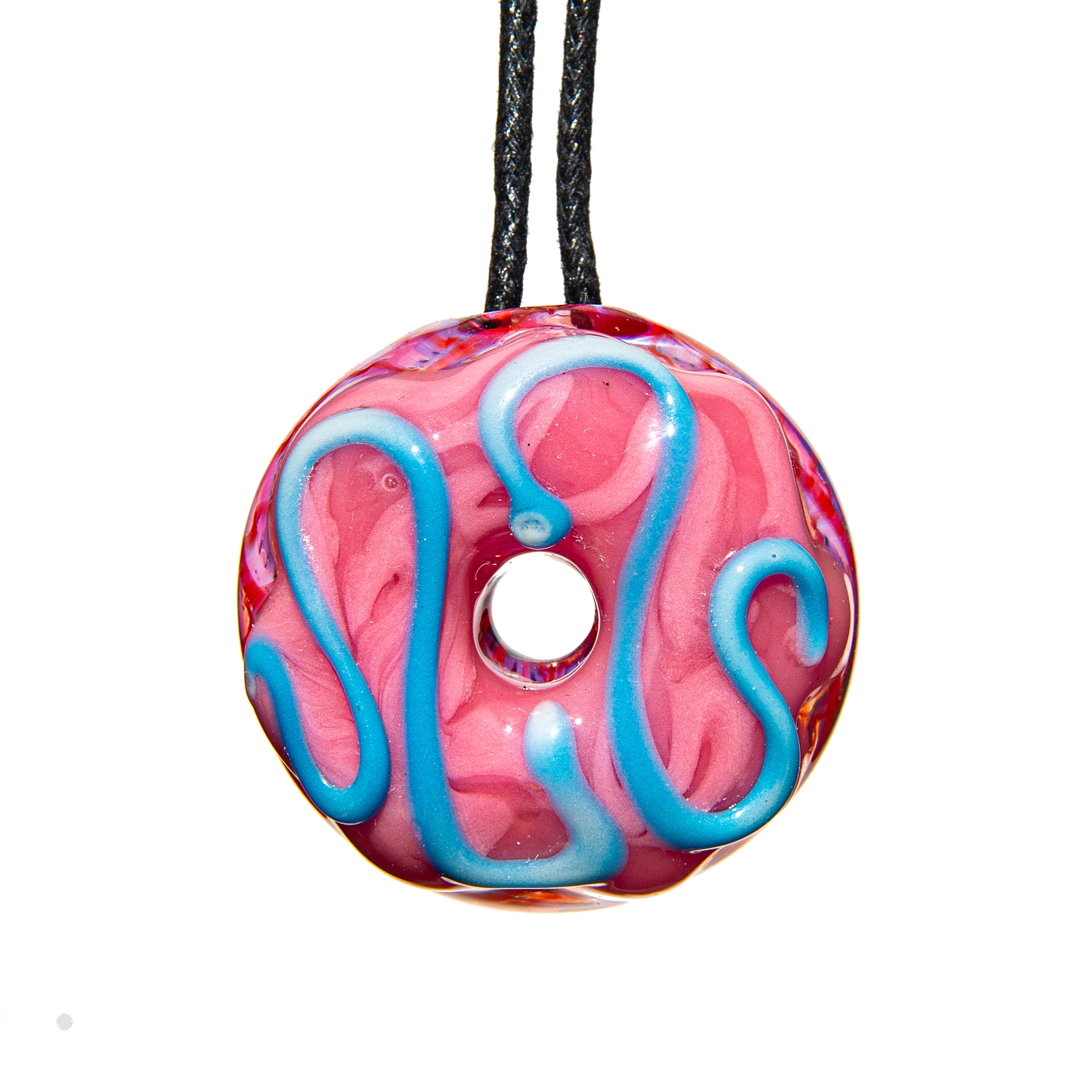 Simple Lemon Farmer x KGB Glass - Donut Pendant