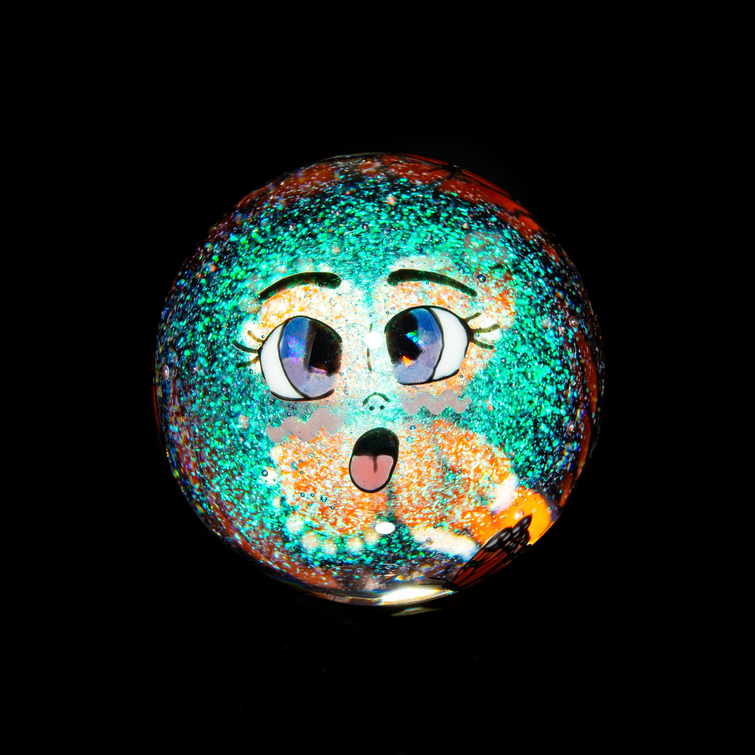 Its Kind Of A Kushy Story - Butterfly Bae 38MM Marble