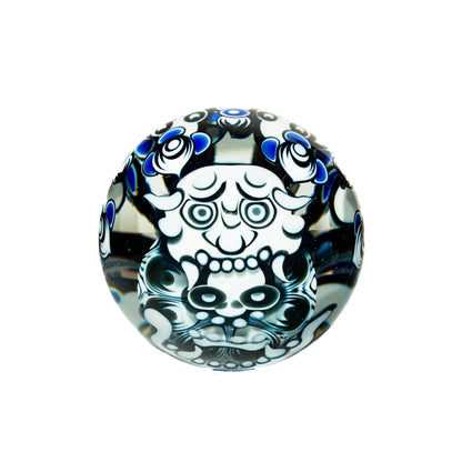 Lil Bear - 49MM Blue Demon Marble #3
