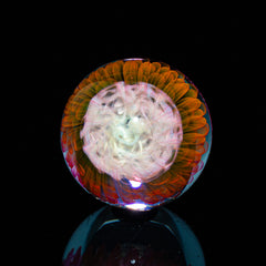 Ponder The Orb: Matt 2000 - Gold Implosion Squiggle Marble