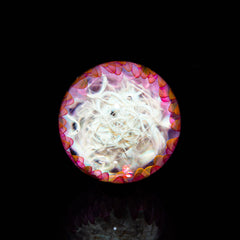 Ponder The Orb: Matt 2000 - Gold Implosion Squiggle Marble