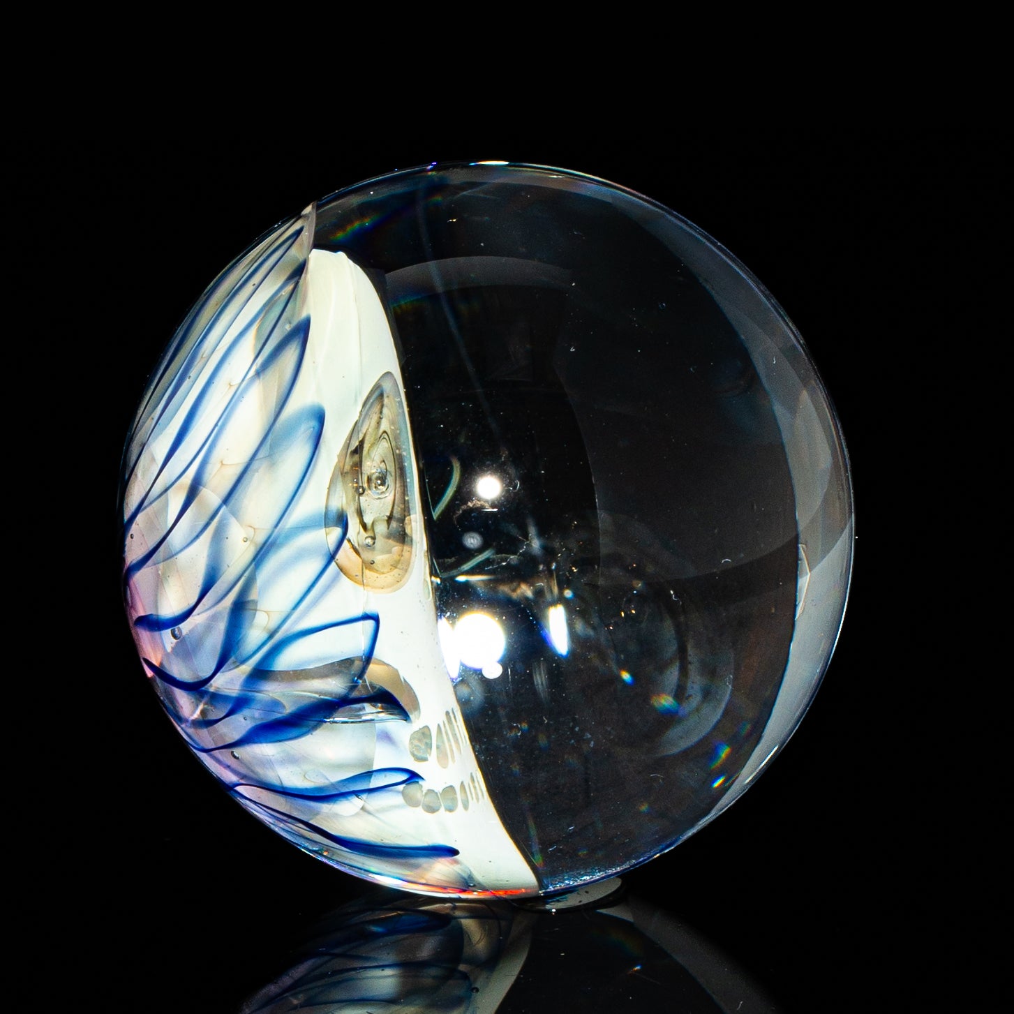 Cam Towers - Skull 43MM Marble