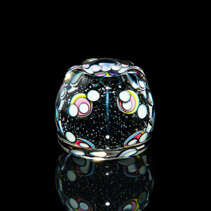 Paul Katherman - Pastel Opal Eater 66MM Marble & Matching Stand