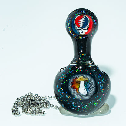 Erin Cartee - Large Steal Your Shroom Pendant