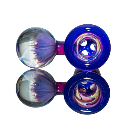 Simple Lemon Farmer - Royal Jelly, Calypso & Deja Blue Fully Worked 18mm Slide