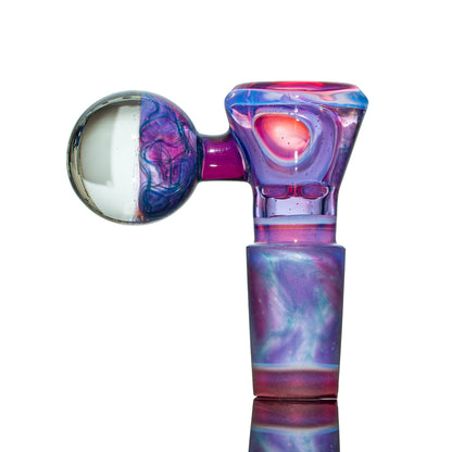 Simple Lemon Farmer x Scott Moan - Purple Scribble Fully Worked 18mm Slide