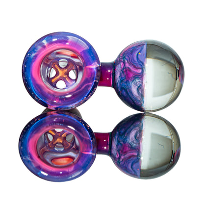 Simple Lemon Farmer x Scott Moan - Purple Scribble Fully Worked 18mm Slide